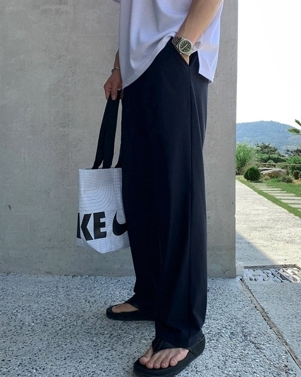 Lightweight Loose Fit Casual Wide Leg Pants