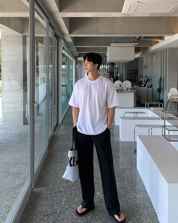 Lightweight Loose Fit Casual Wide Leg Pants
