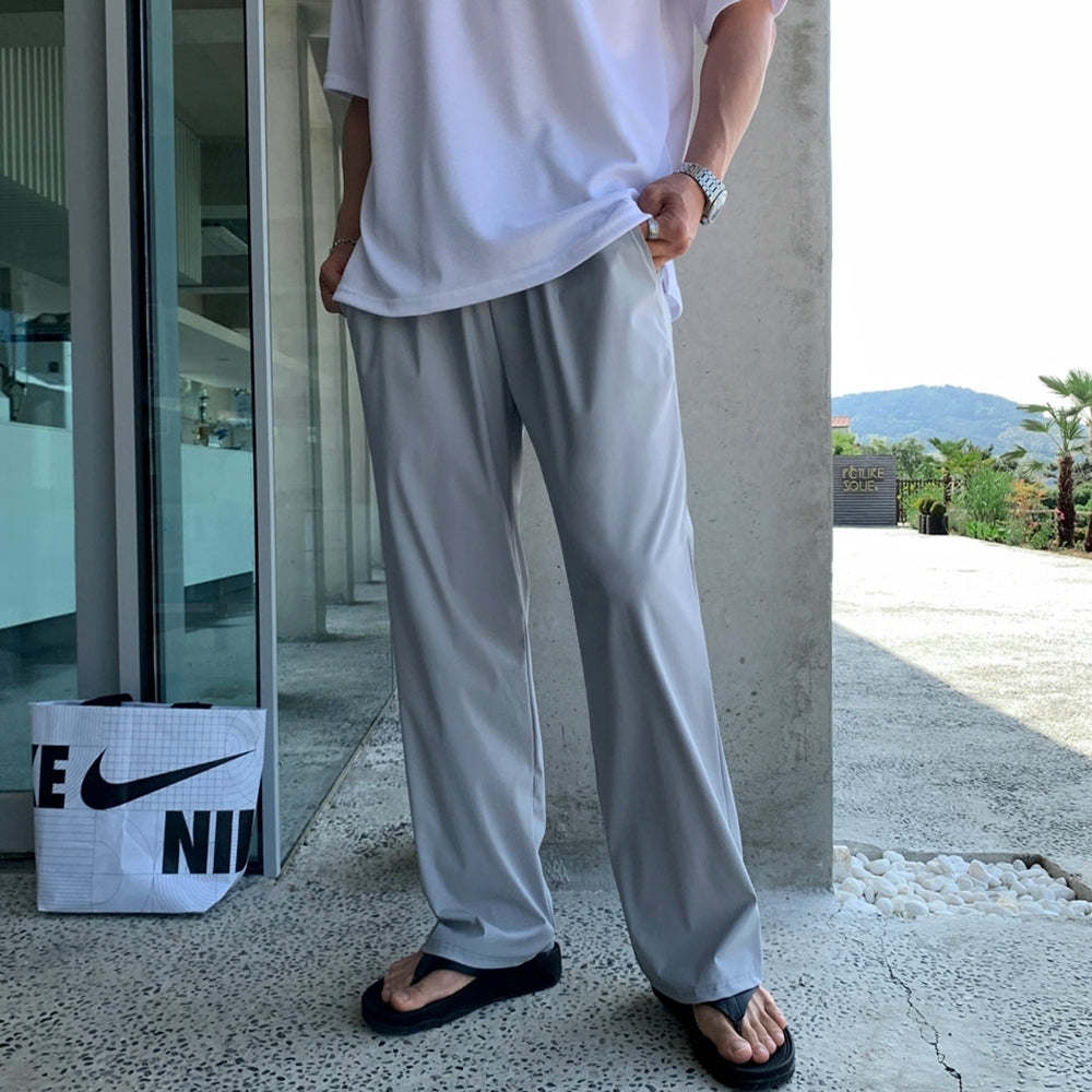 Lightweight Loose Fit Casual Wide Leg Pants
