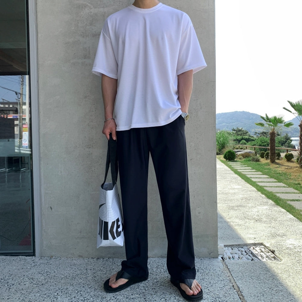 Lightweight Loose Fit Casual Wide Leg Pants
