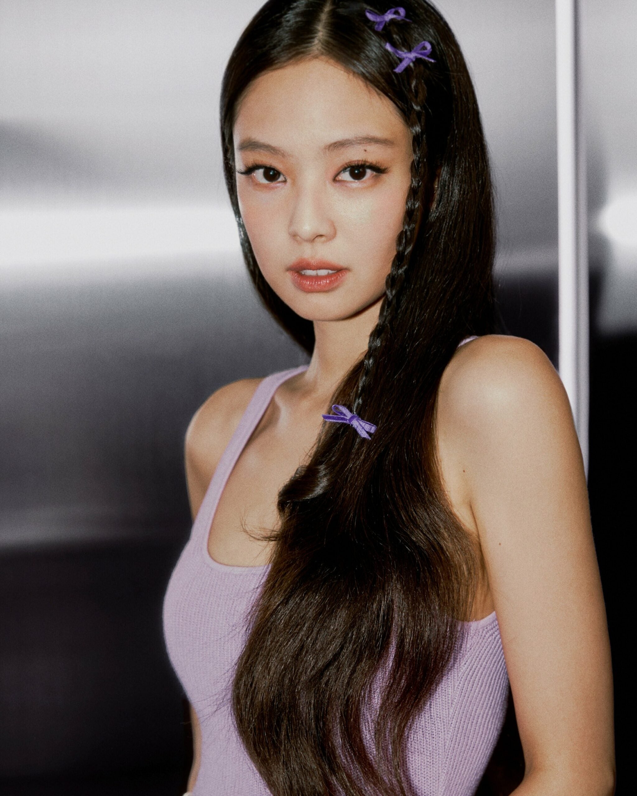 Lilac Knitted Bodycon Dress