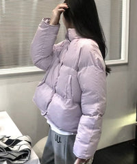 Lilac Puffer Winter Jacket