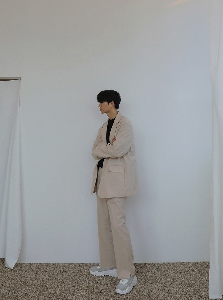 Linen Casual Blazer Jacket