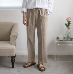 Linen Loose Fit Trousers