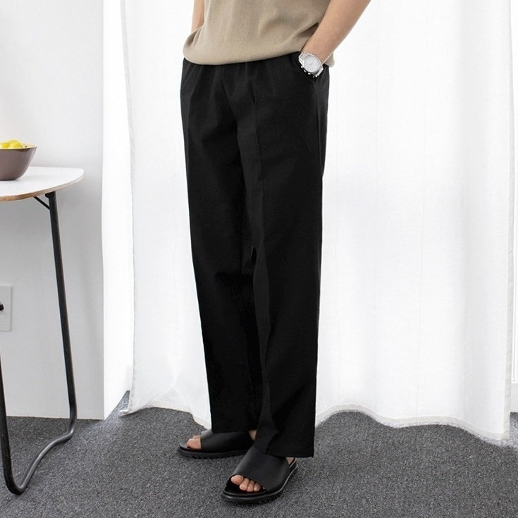 Linen Loose Fit Trousers