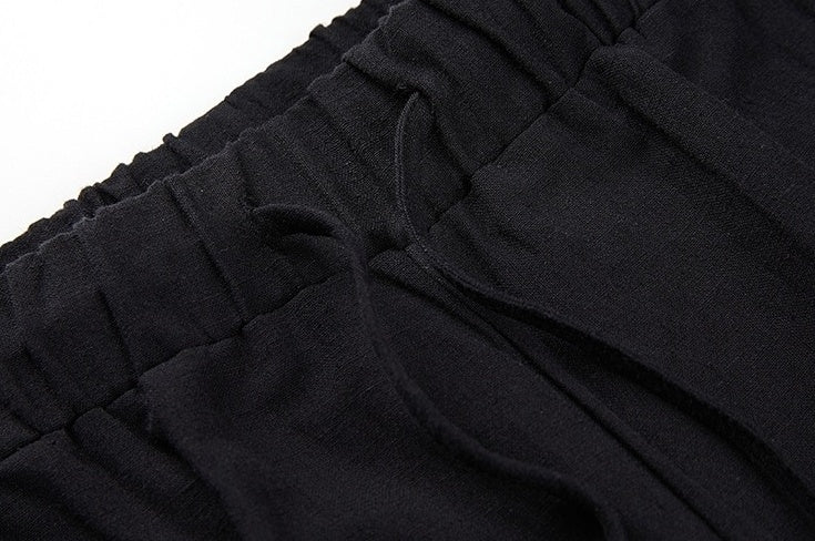 Linen Loose Fit Trousers