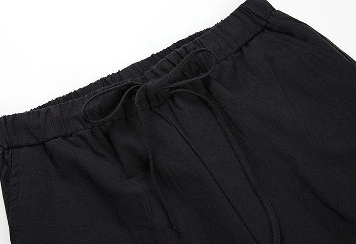 Linen Loose Fit Trousers