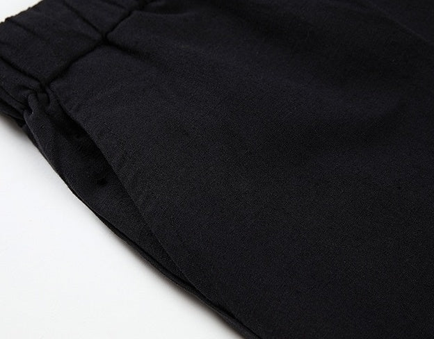 Linen Loose Fit Trousers