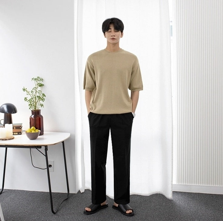 Linen Loose Fit Trousers