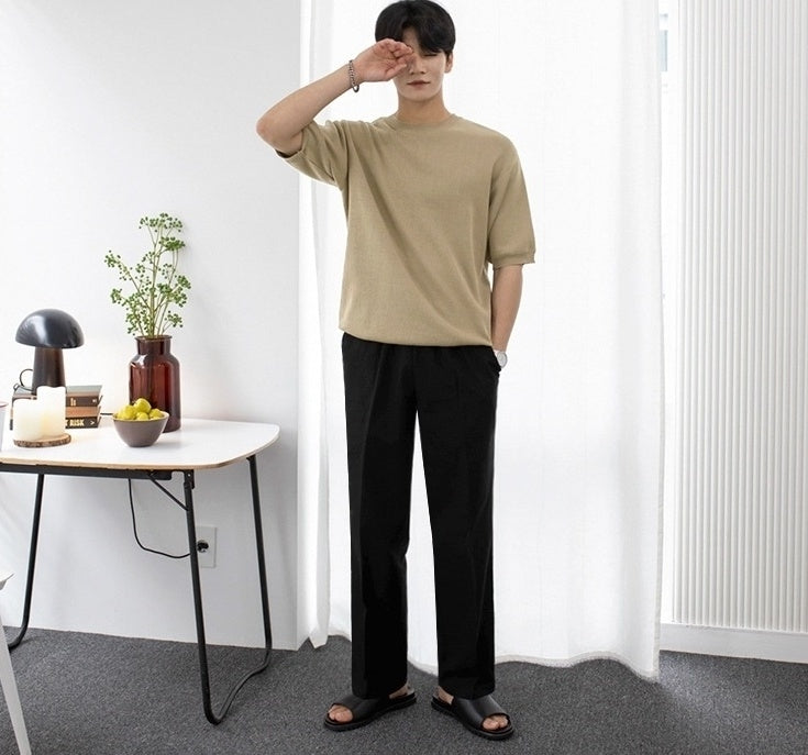 Linen Loose Fit Trousers