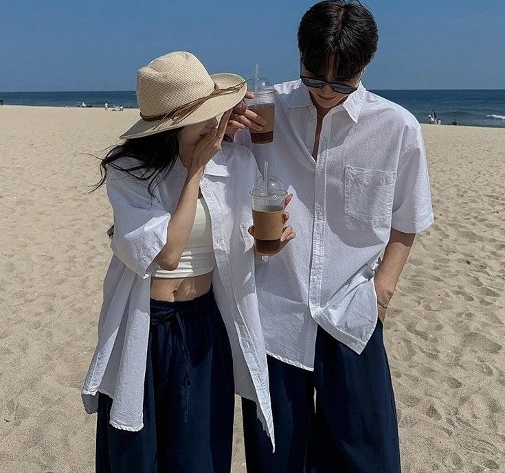 Linen Relaxed Fit Casual Trousers
