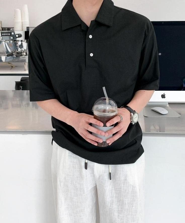 Linen Short Sleeve Casual Shirt