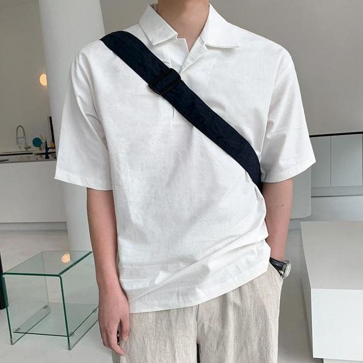 Linen Short Sleeve Casual Shirt