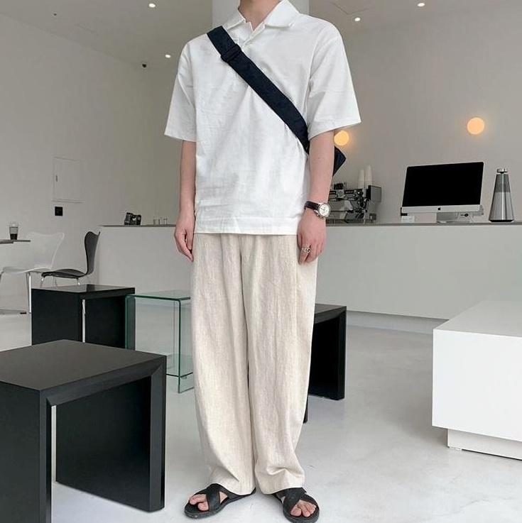 Linen Short Sleeve Casual Shirt
