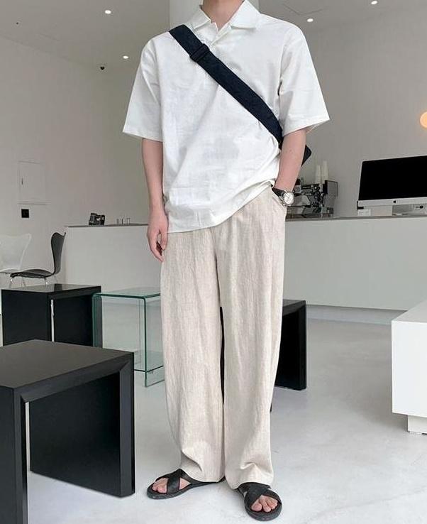 Linen Short Sleeve Casual Shirt