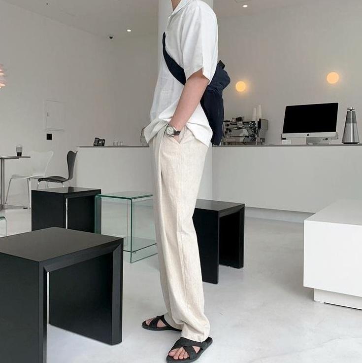 Linen Short Sleeve Casual Shirt