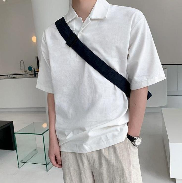 Linen Short Sleeve Casual Shirt