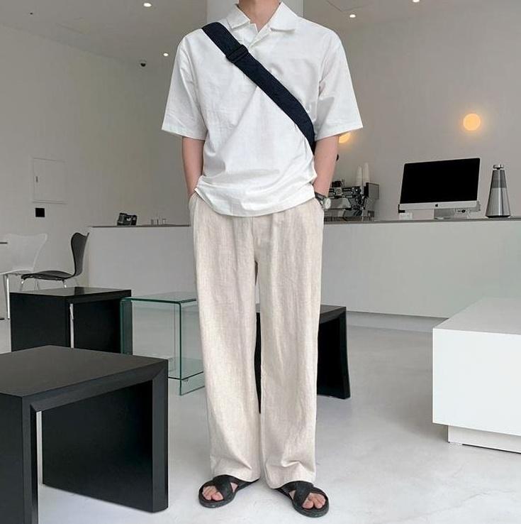 Linen Short Sleeve Casual Shirt