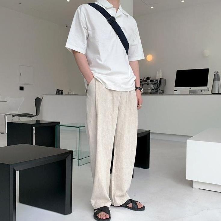 Linen Short Sleeve Casual Shirt