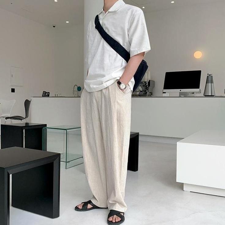 Linen Short Sleeve Casual Shirt