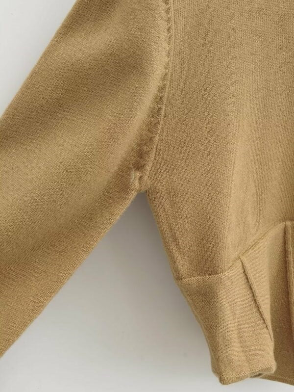 Grey Crop Hoodie