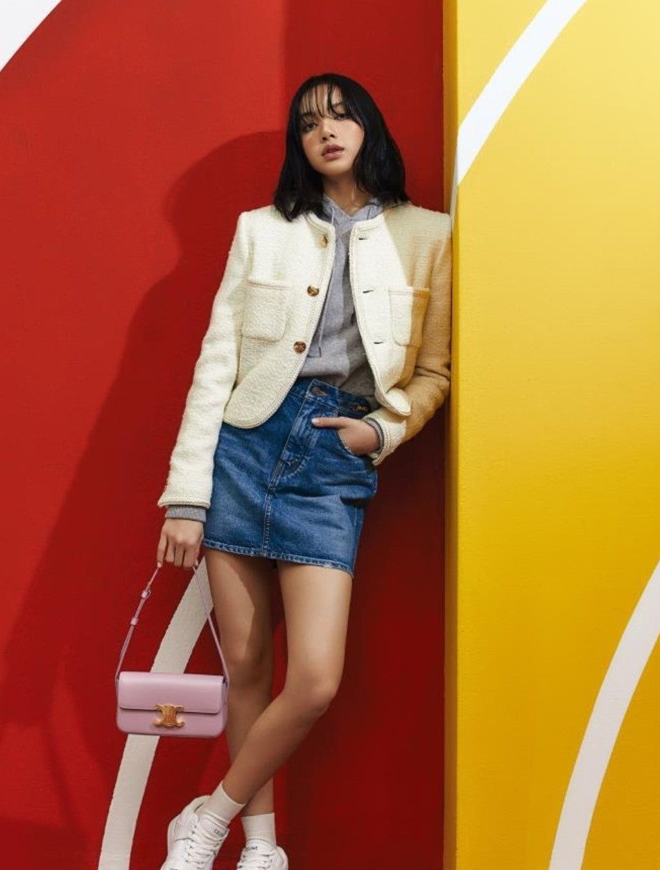 White Tweed Short Blazer Jacket
