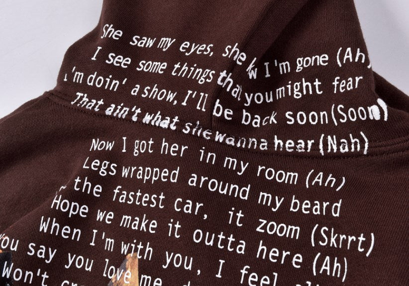Brown In The Highest Room Hoodie