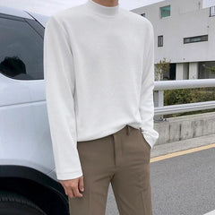 Long Sleeve Casual Turtleneck Tee