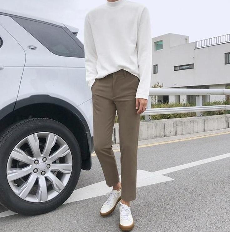 Long Sleeve Casual Turtleneck Tee