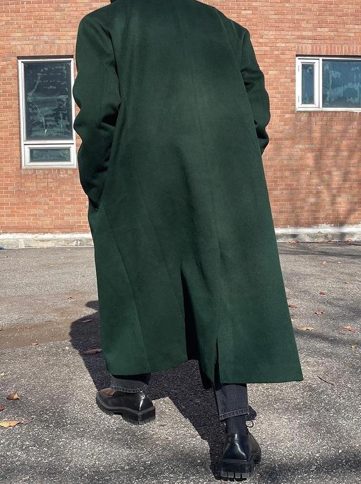 Long Coat With Thick Lining