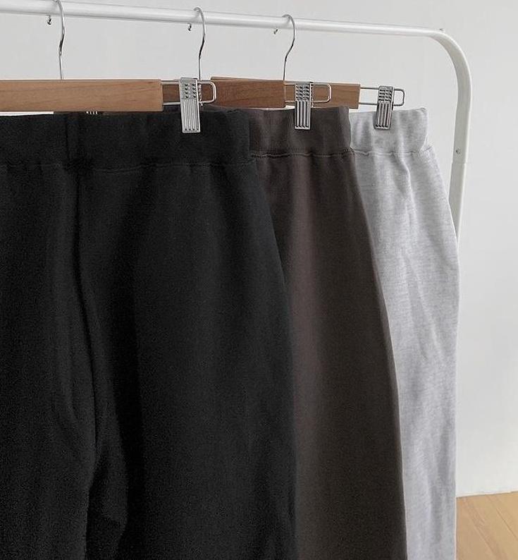 Loose Fit Casual Sports Pants Black Gray