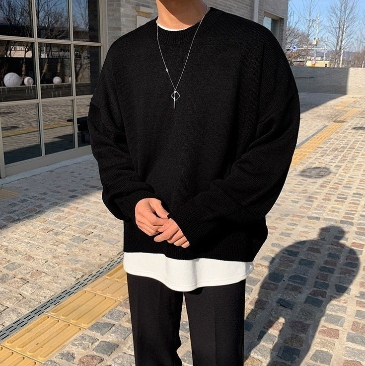 Loose Fit Casual Trousers