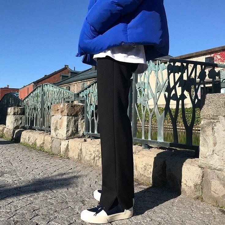 Loose Fit Casual Trousers