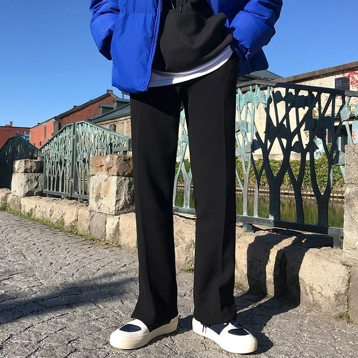 Loose Fit Casual Trousers