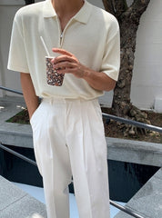 Loose Fit Casual Trousers