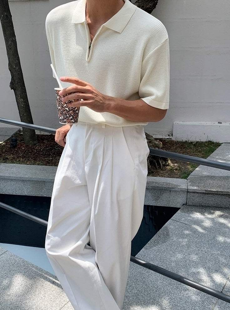 Loose Fit Casual Trousers