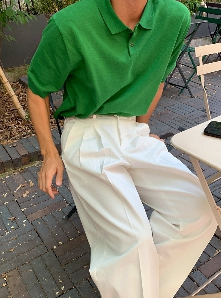 Loose Fit Casual Trousers