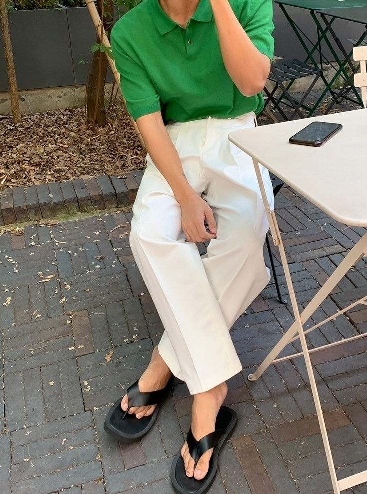 Loose Fit Casual Trousers