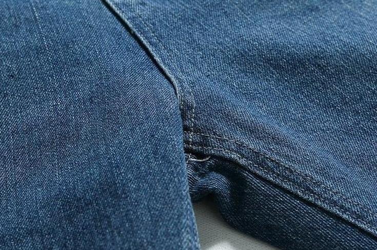 Loose Fit Denim Casual Pants