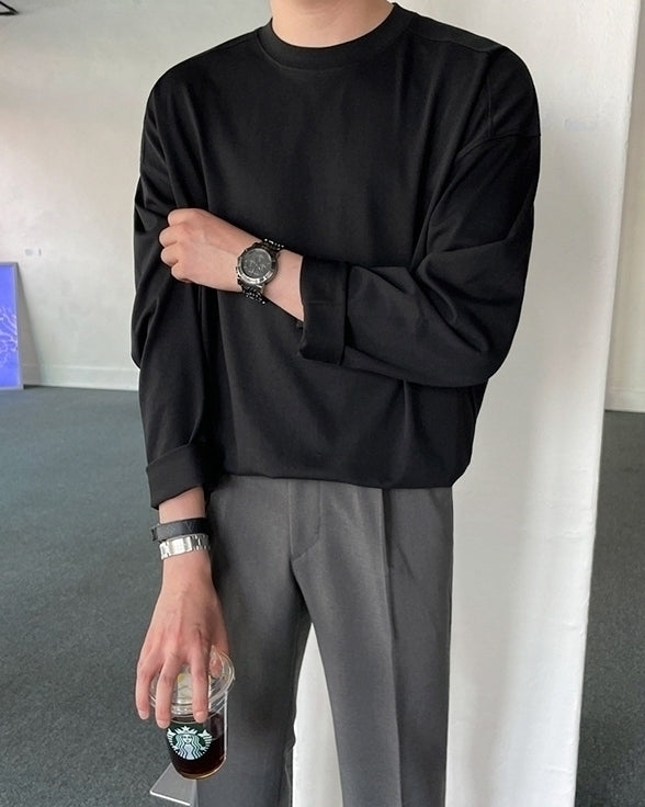 Loose Fit Long Sleeve Tee
