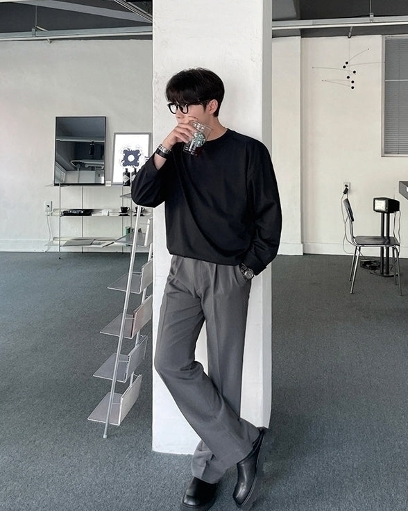 Loose Fit Long Sleeve Tee