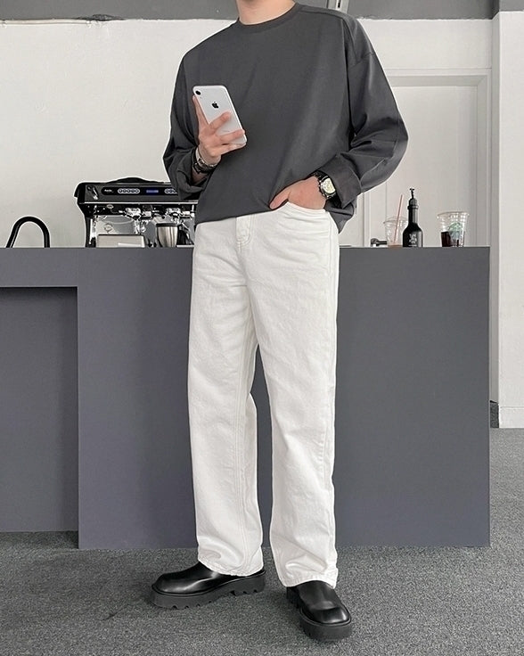 Loose Fit Long Sleeve Tee