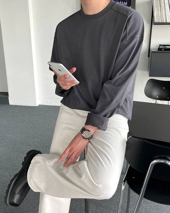 Loose Fit Long Sleeve Tee