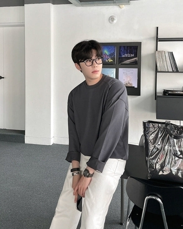 Loose Fit Long Sleeve Tee