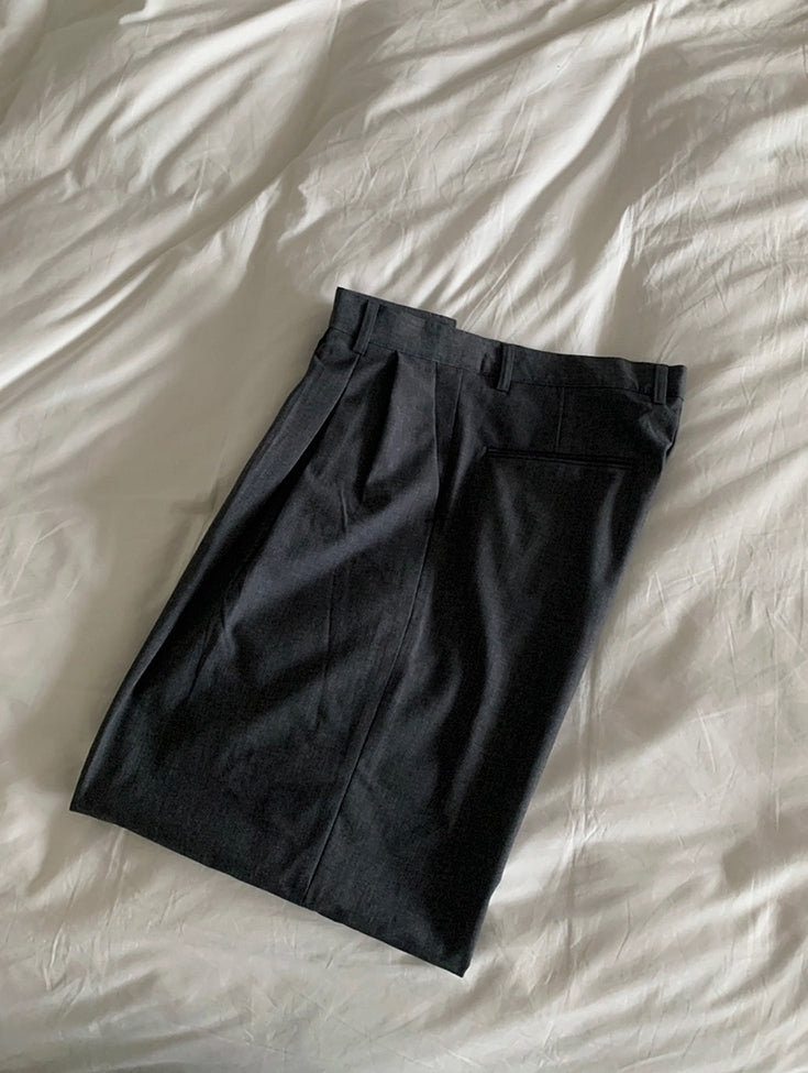 Loose Fit Wideleg Casual Trousers