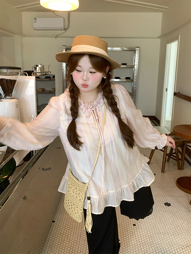 Loose Sun Protection Shirt Summer Top