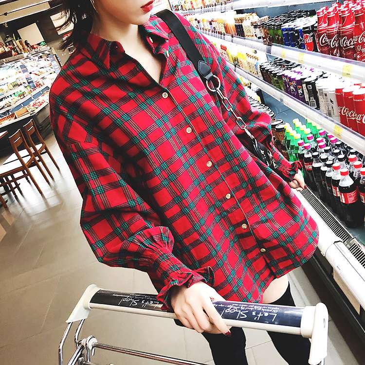 Red Plaid Shirt
