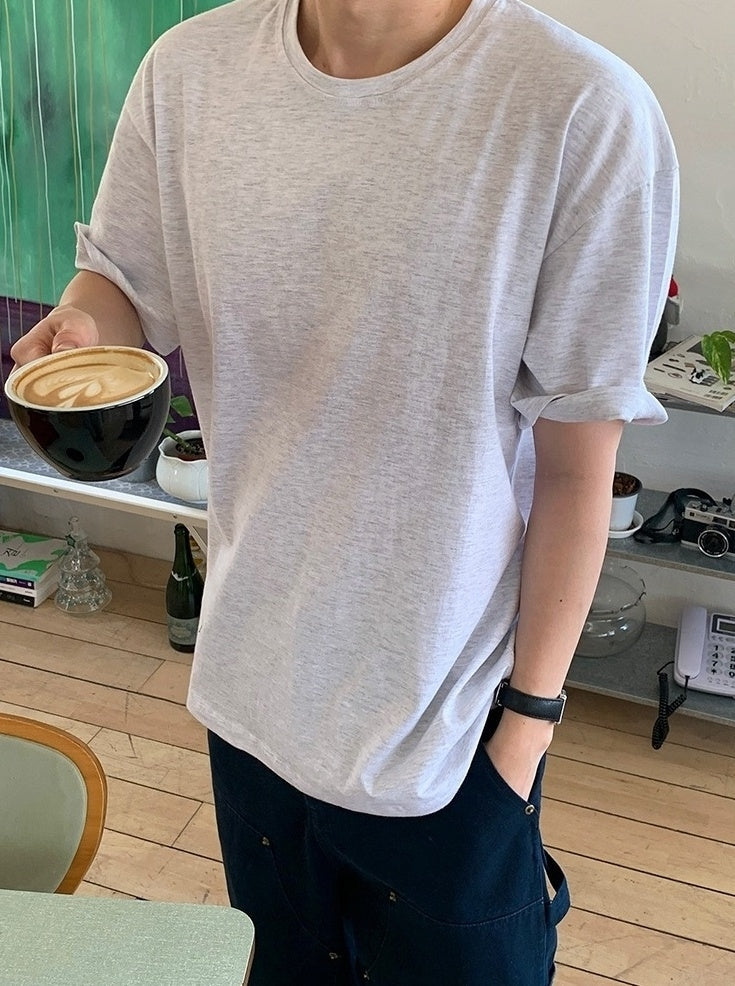 Minimalist Relaxed Fit Short Sleeve T-Shirt