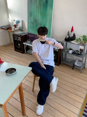Minimalist Relaxed Fit Short Sleeve T-Shirt