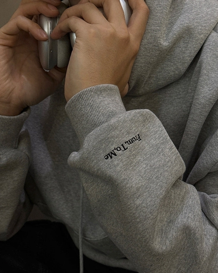 Minimalist Short Hooded Sweatshirt Korean Style Top
